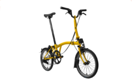Brompton C-Line Electric - 12 Speed - Typ H - 16 Zoll 300Wh 12K Faltrad - Bumblebee Yellow