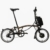 Brompton C-Line Electric Urban 4-speed - Typ H- 16 Zoll 300Wh 4K Faltrad - Black Lacquer