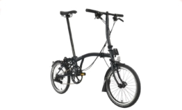 Brompton C-Line Urban - Typ S - 16 Zoll 2K Faltrad - Black Matt