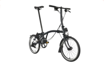 Brompton C-Line Urban - Typ S - 16 Zoll 2K Faltrad - Black Matt