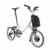 Brompton P-Line Electric Urban 4-speed - Typ H- 16 Zoll 300Wh 4K Faltrad - Lunar Ice