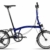 Brompton P-Line Explore - Typ H - 16 Zoll 12K Faltrad - Bolt Blue Lacquer