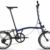 Brompton P-Line Explore - Typ H - 16 Zoll 12K Faltrad + Toolkit - Bolt Blue Lacquer