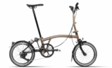 Brompton P-Line Urban - 4 speeds - Typ M - 16 Zoll 4K Faltrad - Bronze Sky