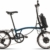 Brompton C-Line Electric Urban 4-speed - Typ H - 16 Zoll 300Wh 4K Faltrad - Ocean Blue