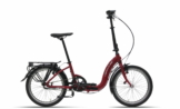 HERCULES Versa R3 - 20 Zoll 3N-RT Faltrad - darkred-glossy