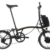 Brompton C-Line Electric  - 16 Zoll 300Wh 12K Faltrad - Black Lacquer