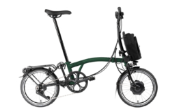 Brompton C-Line Electric  - 16 Zoll 300Wh 12K Faltrad - Racing Green