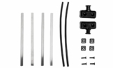 Ortlieb Quick-Rack Seat Stay Adapter - zur Befestigung ohne M5 oder M6 Gewindeösen