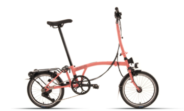 Brompton C-Line Explore - Typ H - 16 Zoll 12K Faltrad - Flamingo Pink