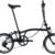 Brompton C Line - High 16 Zoll 4K Faltrad - Black Matt