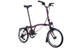 Brompton C Line - Typ H - 16 Zoll 4K Faltrad - Amethyst Lacquer