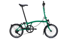 Brompton C Line - Typ H - 16 Zoll 4K Faltrad - Palm Green
