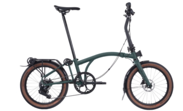 Brompton G Line - 20 Zoll 8N Faltrad - Forest Green Dynamo Licht