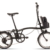 Brompton New C line Electric High - 16 Zoll 345Wh 4K Faltrad - matt black