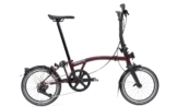 Brompton P Line - Typ M - 16 Zoll 4K Faltrad - Red Plum