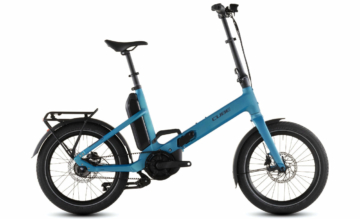 Cube Fold Hybrid Comfort 545 - 20 Zoll 545Wh 5N Faltrad - azure´n´reflex