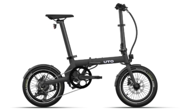 UTO OG16 - 16 Zoll 231Wh 4K Faltrad - onyx schwarz